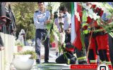 تجدید میثاق آتش نشانان با شهدا در اصفهان. 