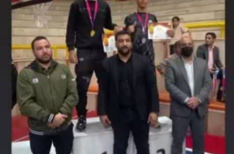 ایلیا توکلی ، مقام نخست مسابقات گراپلینگ کیک بوکسینگ چهارمحال و بختیاری شد