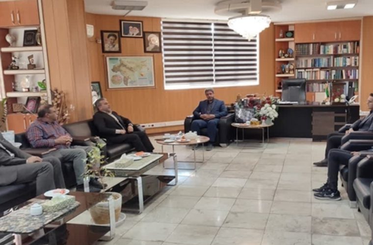 دیدار مدیر کل دامپزشکی استان اصفهان با فرماندار شهرستان تیران و کرون دیدار مدیر کل دامپزشکی استان اصفهان با فرماندار شهرستان تیران و کرون