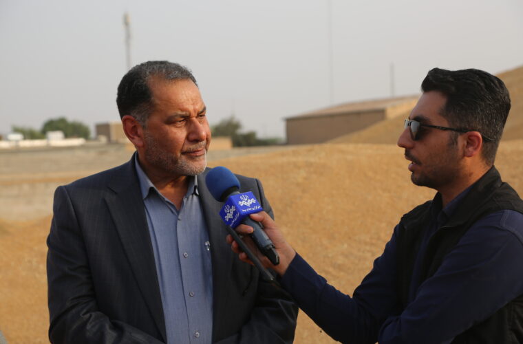 خرید بیش از ۸۵۰ هزار تن گندم از کشاورزان خوزستانی